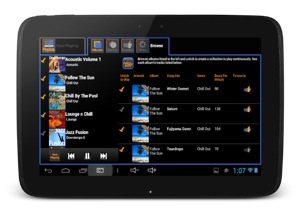 a multi-zone background music system and player designed for business use.